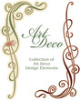 Art Deco Design Element - Corner