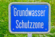 Grundwasser Schutzzone