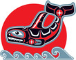 Orca - Killer Whale - Native American Style