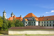Foto: Benediktinerkloster Ottobeuren im Allgäu, Deutschland. Benediktinerkloster Ottobeuren im Allgäu, Deutschland.