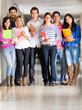 Group of students at the university
