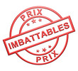 Illustration: Label "Prix Imbattables" Label "Prix Imbattables"