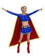super girl in super dance
