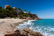 Beautiful small beach on the coast of Catalonia