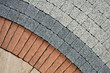 pattern on the pavement
