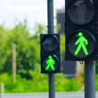 traffic lights on the street