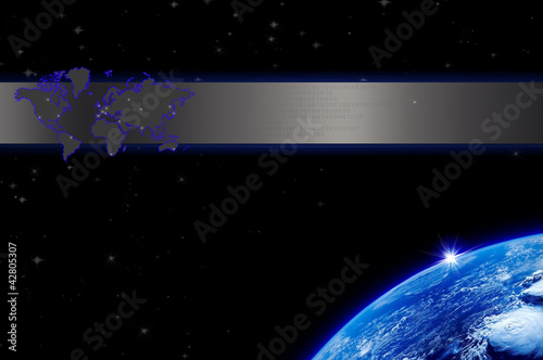 Illustration: Business card template. Business card template.