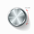 Vector: Volume knob, vector Volume knob, vector