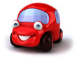 Red car
