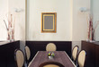 Restaurant table and chairs