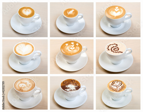 Photo: Food set of cap with coffee Food set of cap with coffee