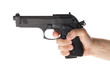 Gun in hand