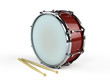 Dass drum isolated on white