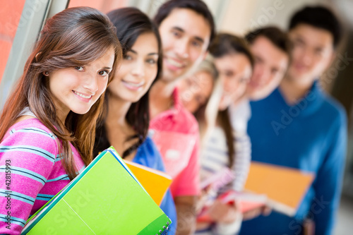 Photo: Group of students Group of students