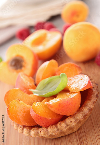 Photo: apricot tart apricot tart