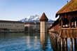 wooden Chapel Bridge of Lucerne