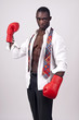 Strong businessman