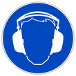 Schild - Gehörschutz benutzen