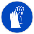 Schild - Handschutz benutzen