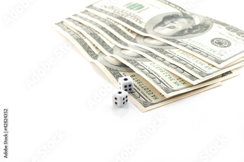 Foto: Dice and money Dice and money
