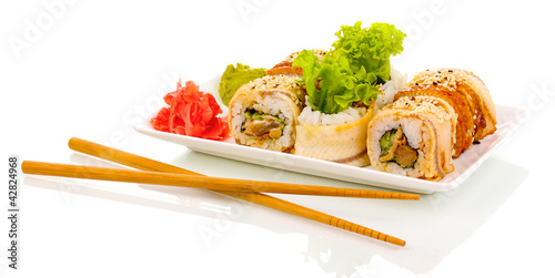 Foto: Tasty rolls served Tasty rolls served