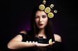 Photo: Sexy woman with lemons in her hairstyle Sexy woman with lemons in her hairstyle