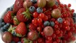 Assorted fresh wild berries for Breakfast
