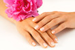 Photo: French manicure. French manicure.
