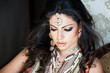 portrait of a beautiful Indian bride