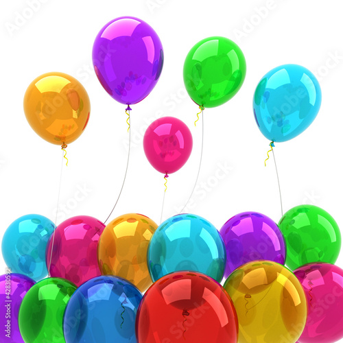 Illustration: Colorful Balloon Colorful Balloon