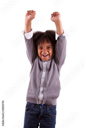 Foto: Portrait of a happy african american little boy Portrait of a happy african american little boy