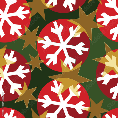 Vector: Design for Christmas wrapping paper Design for Christmas wrapping paper