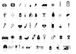 Vector set of icons for health topic