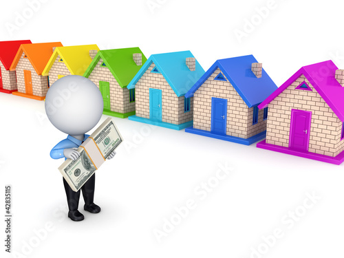 Illustration: Real estate concept. Real estate concept.