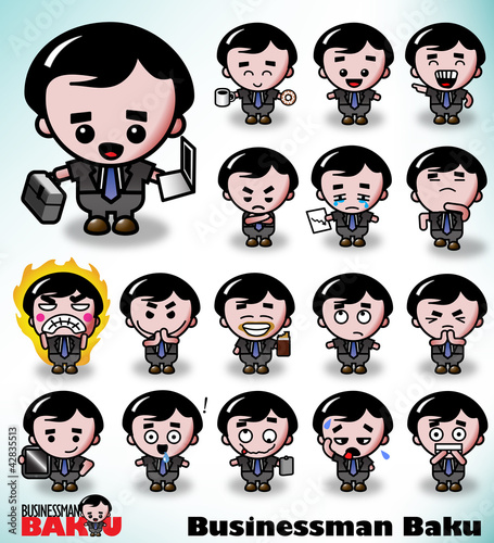 Vektor: Businessman Baku Businessman Baku