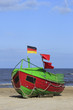 Fischerboot auf der Insel Usedom, Ostsee