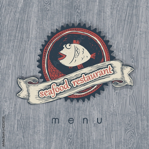 Vector: Seafood restaurant menu. Vectior, EPS10. Seafood restaurant menu. Vectior, EPS10.