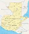Guatemala Map (Guatemala Landkarte)