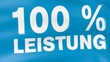 Vídeo: Banner 100% Leisteung Banner 100% Leisteung