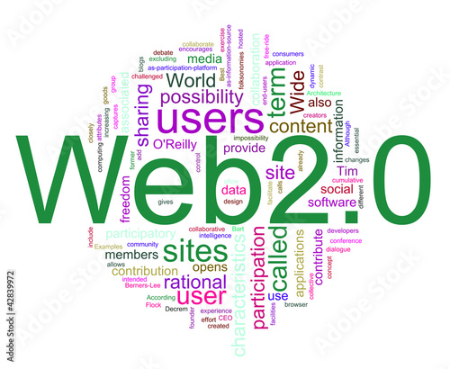 Illustration: Wordcloud of Web 2.0 Wordcloud of Web 2.0