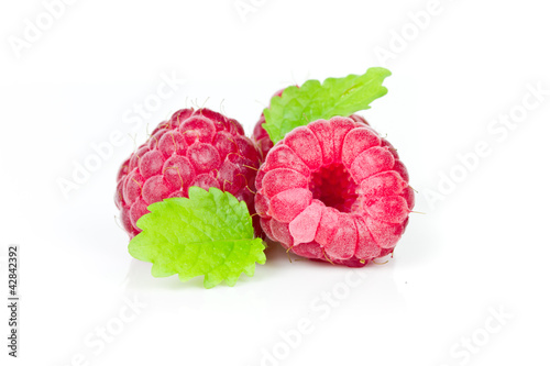 Photo: frische Himbeeren frische Himbeeren