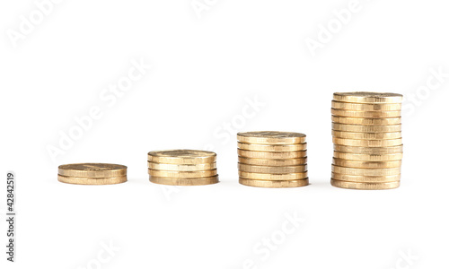 Photo: coin stack coin stack