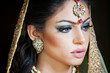 portrait of a beautiful Indian bride