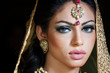 portrait of a beautiful Indian bride