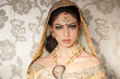 portrait of a beautiful Indian bride