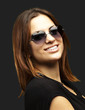young woman smiling