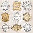 Vector: Vector Set: Vintage Frames, Calligraphic Design Elements and Pag Vector Set: Vintage Frames, Calligraphic Design Elements and Pag