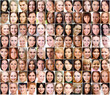 Portrait of beautiful young people