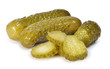 Pepinillos en rodajas.