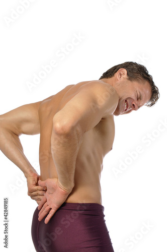 Photo: Lower back injury Lower back injury